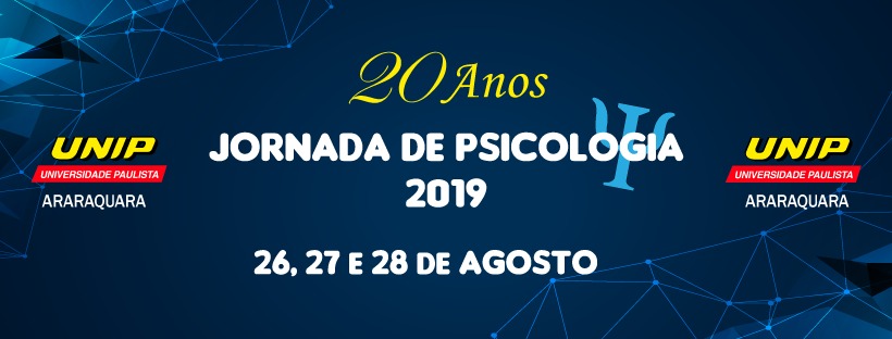 JORNADA DE PSICOLOGIA UNIP 2019